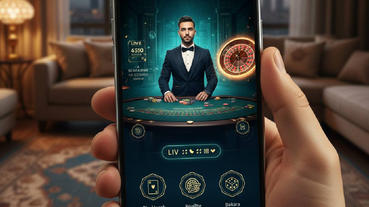 Spino canlı casino bölümünde yüksek kaliteli oyun deneyimi sunan mobil arayüz.